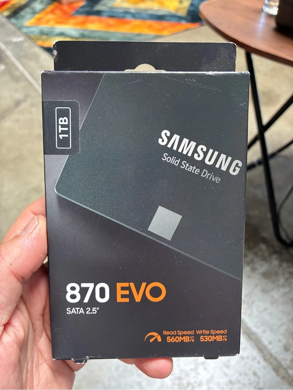 Samsung 870 EVO SATA III SSD 1TB 2.5” Internal Solid State Drive, Upgrade PC